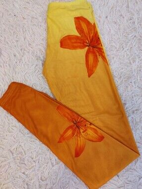 Charming Bunny Sunset Sheer Coverup Leggings Tights Pants